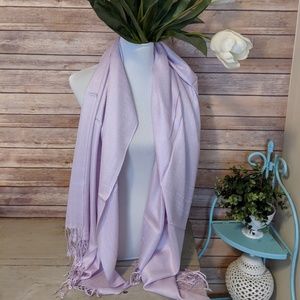 NEW in bag Lavender pashmina scarf